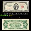 Image 1 : 1963A $2 Red seal United States Note Grades vf++