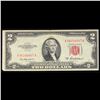 Image 2 : 1963A $2 Red seal United States Note Grades vf++