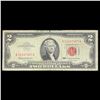Image 2 : 1963 $2 Red seal United States Note Grades f+