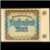 Image 3 : 1922 Weimar Germany 5,000 Mark Note P# 81D Grades Select AU