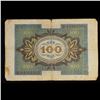 Image 3 : 1920 Weimar Germany 100 Mark Note P# 69A Grades vf details