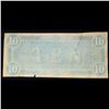 Image 3 : 1864 $10 Confederate Note, T68 Grades vf details