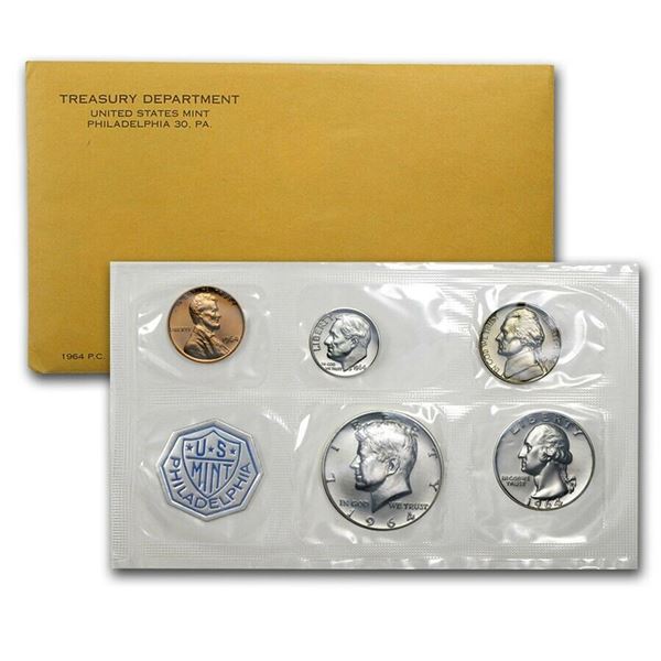 Original sealed 1964 United States Mint Proof Set Tennessee Valley Hoard