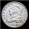 Image 2 : ***Auction Highlight*** 1834 Lg 4 Capped Bust Dime 10c Grades Select Unc By USCG (fc)