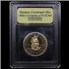 Image 2 : Proof 1989-S Congress Modern Commem Half Dollar 50c Graded GEM++ Proof Deep Cameo By USCG
