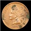 Image 2 : 1873 Open 3 Indian Cent 1c Grades Unc Details