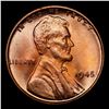 Image 2 : 1945-p Lincoln Cent 1c Grades GEM+ Unc RD
