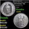 Image 1 : 1966D Germany 5 Deutche Mark Silver KM#?119 Grades GEM Unc