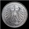 Image 3 : 1966D Germany 5 Deutche Mark Silver KM#?119 Grades GEM Unc