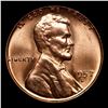 Image 2 : 1957-d Lincoln Cent 1c Grades GEM++ Unc RD