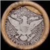 Image 3 : ***Auction Highlight*** Old 50c Roll $10 Halves Solid Barber Half dollar Roll with 1909 & P  Ends (f