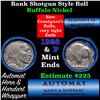 Image 1 : Buffalo Nickel Shotgun Roll in Old Bank Style 'Abbott Coin Counter & Automat' Wrapper 1928 & p Mint 