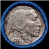 Image 2 : Buffalo Nickel Shotgun Roll in Old Bank Style 'Abbott Coin Counter & Automat' Wrapper 1937 & p Mint 