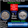 Image 1 : Buffalo Nickel Shotgun Roll in Old Bank Style 'Abbott Coin Counter & Automat' Wrapper 1935 & d Mint 