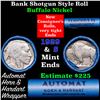 Image 1 : Buffalo Nickel Shotgun Roll in Old Bank Style 'Abbott Coin Counter & Automat' Wrapper 1925 & s Mint 