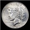 Image 2 : 1923-d Peace Dollar $1 Graded ms63+ By SEGS