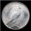 Image 3 : 1923-d Peace Dollar $1 Graded ms63+ By SEGS