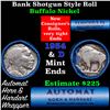 Image 1 : Buffalo Nickel Shotgun Roll in Old Bank Style 'Abbott Coin Counter & Automat' Wrapper 1934 & D Mint 