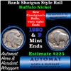 Image 1 : Buffalo Nickel Shotgun Roll in Old Bank Style 'Abbott Coin Counter & Automat' Wrapper 1920 & p Mint 