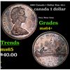 Image 1 : 1965 Canada 1 Dollar Km: 64.1 Grades Choice+ Unc