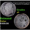 Image 1 : 1792 French Crusader States 12 Denares Grades g+