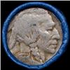 Image 2 : Buffalo Nickel Shotgun Roll in Old Bank Style 'Abbott Coin Counter' Wrapper 1928 & p Mint Ends.