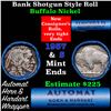 Image 1 : Buffalo Nickel Shotgun Roll in Old Bank Style 'Abbott Coin Counter & Automat' Wrapper 1937 & s Mint 