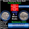 Image 1 : Buffalo Nickel Shotgun Roll in Old Bank Style 'Abbott Coin Counter & Automat' Wrapper 1935 &p Mint E