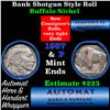 Image 1 : Buffalo Nickel Shotgun Roll in Old Bank Style 'Abbott Coin Counter & Automat' Wrapper 1937 & p Mint 