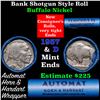 Image 1 : Buffalo Nickel Shotgun Roll in Old Bank Style 'Abbott Coin Counter & Automat' Wrapper 1937 & D Mint 