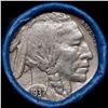 Image 2 : Buffalo Nickel Shotgun Roll in Old Bank Style 'Abbott Coin Counter & Automat' Wrapper 1937 & D Mint 