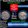 Image 1 : Buffalo Nickel Shotgun Roll in Old Bank Style 'Abbott Coin Counter & Automat' Wrapper 1937 &p Mint E