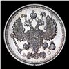 Image 2 : 1915 Imperial Russia 10 Kopeks Km: 20a.3 Grades Choice Unc
