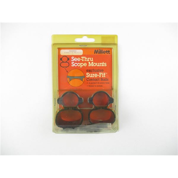 MILLETT SEE-THRU SCOPE MOUNTS