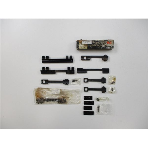 ASSORTED 1 PIECE SCOPE BASES