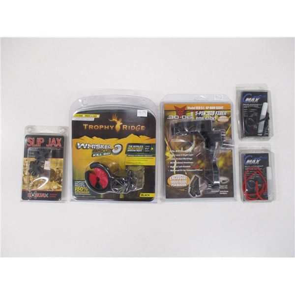 COMPOUND BOW SIGHT & WHISKER BISCUIT