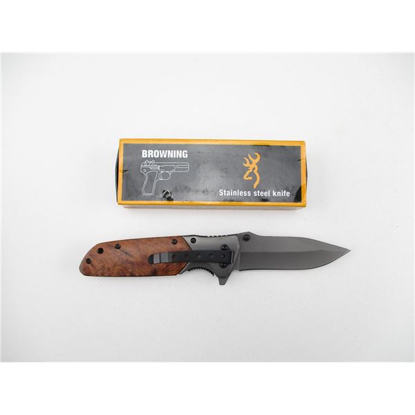 BROWNING STAINLESS STEEL KNIFE