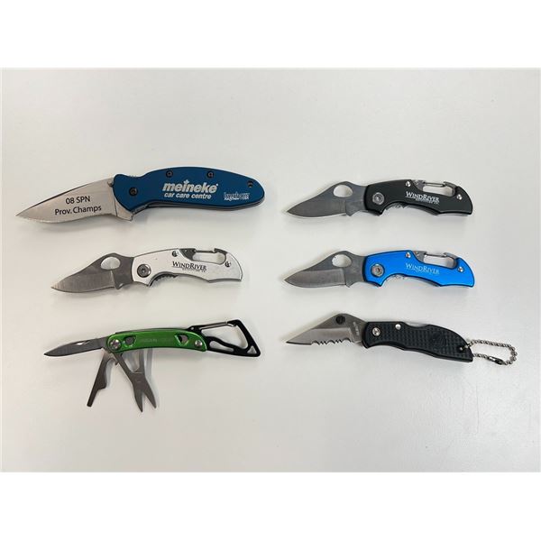 ASSORTED FOLDING POCKET KNIVES