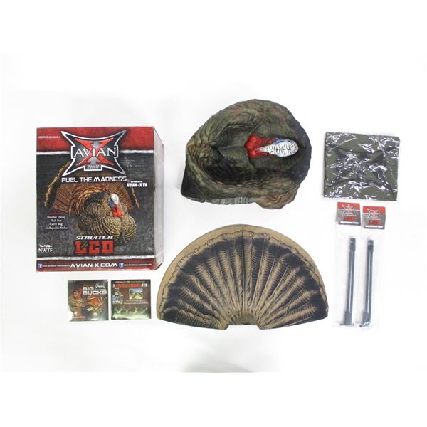 X AVIAN STRUTTER LCD TURKEY DECOY