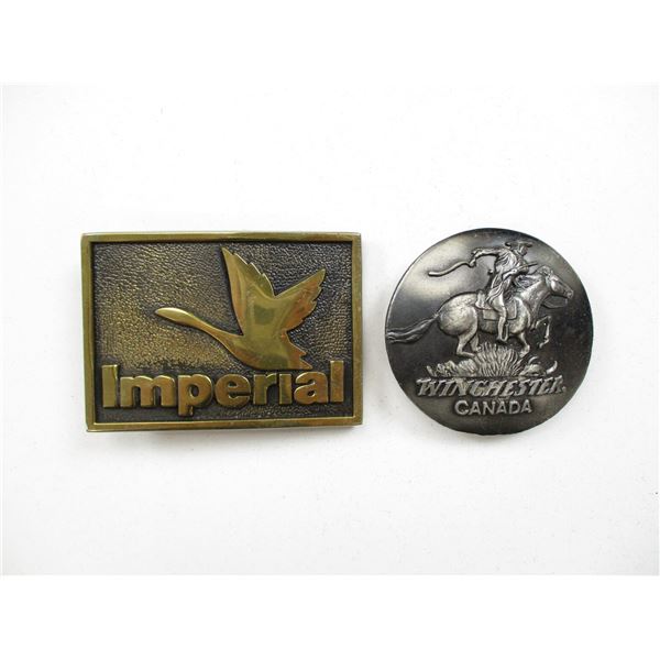 IMPERIAL & WINCHESTER BELT BUCKLES