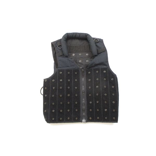 VINTAGE STYLE BLACK TACTICAL VEST