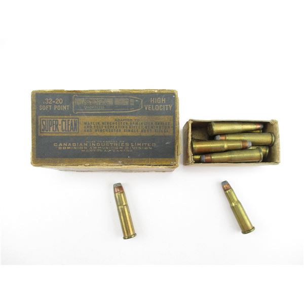 COLLECTIBLE ASSORTED DOMINION AMMO LOT