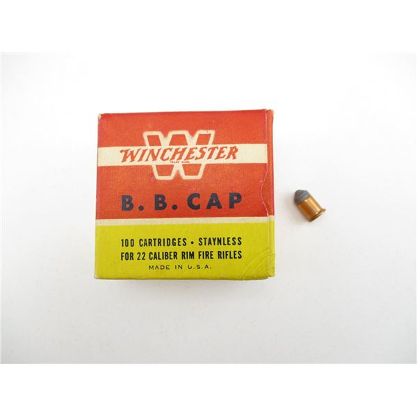 COLLECTIBLE WINCHESTER B.B. CAPS AMMO