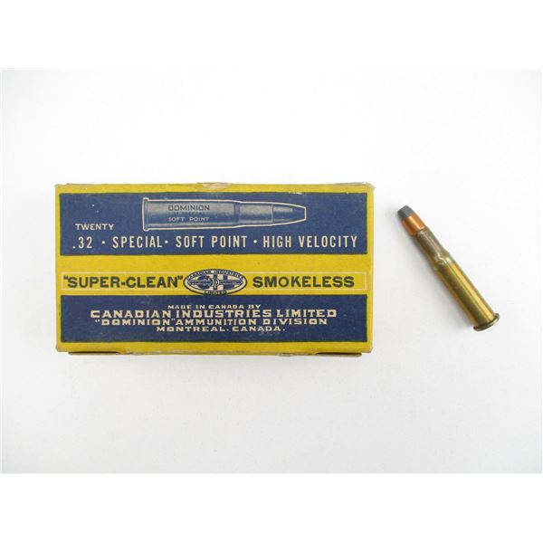 VINTAGE CIL DOMINION .32 SPL AMMO