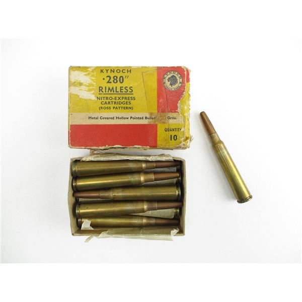 VINTAGE KYNOCH .280 ROSS AMMO