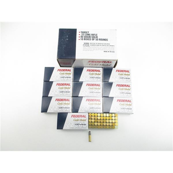 FEDERAL .22 LR AMMO LOT