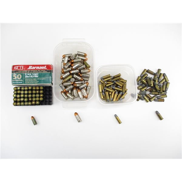 ASSORTED HANDGUN AMMO LOT