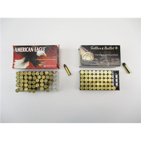 ASSORTED .38 SPECIAL AMMO LOT