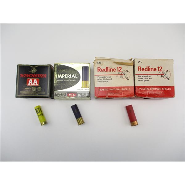 ASSORTED GAUGE SHOT SHELL LOT