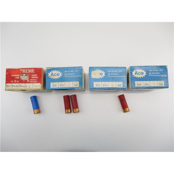 ASSORTED 12 GAUGE SHOT SHELL LOT